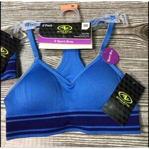 Girls size S(6/6x)sports bra bralettes 4pack.  J24